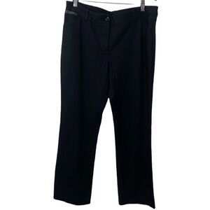Alfani Career Wear Straight Leg Women’s Black Trousers Size 14